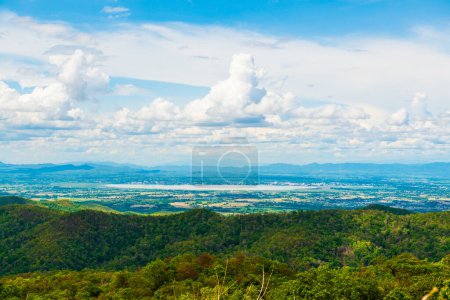 Punto de vista del lago Kwan Phayao, Tailandia