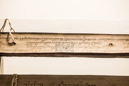 Ancient Buddhist Scriptures, Thailand.
