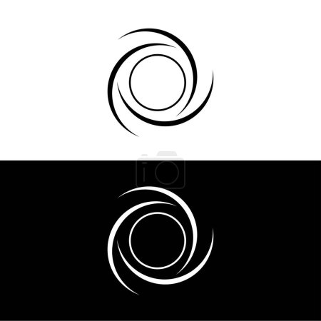 Photo for Circle vector logo template design . Circle icon . Circle silhouette - Royalty Free Image
