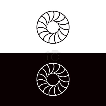 Photo for Circle vector logo template design - Royalty Free Image