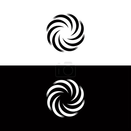 Photo for Circle vector logo template design . Circle logo silhouette - Royalty Free Image