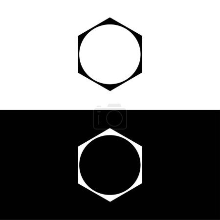 Photo for Circle vector logo template design . Circle icon illustration - Royalty Free Image