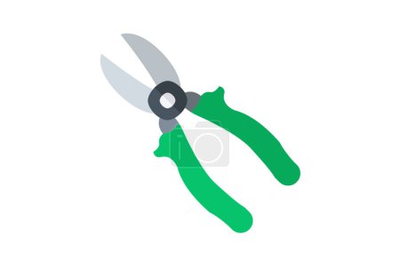 Illustration for Pilers, tool, fully editable vector fill icon - Royalty Free Image