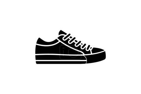 Ilustración de Zapatilla de deporte blanca del dedo del pie del casquillo Zapatos y calzado Color plano Icono conjunto aislado sobre fondo blanco vector de color plano ilustración Pixel perfecto - Imagen libre de derechos