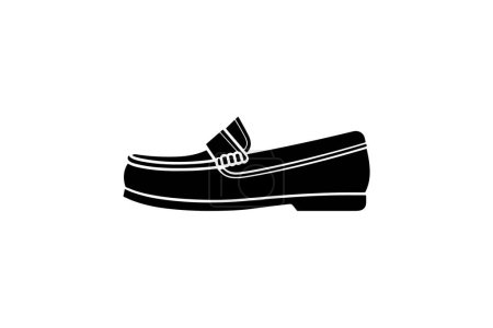 Illustration for Espadrille Loafers Breezy Style Shoes and footwear Flat Color Icon set isolated on white background flat color vector illustration Pixel perfect - Royalty Free Image