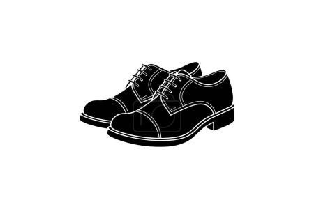 Ilustración de Zapatos holgazán de cuero marrón y calzado Color plano Icono conjunto aislado sobre fondo blanco vector de color plano ilustración Pixel perfecto - Imagen libre de derechos