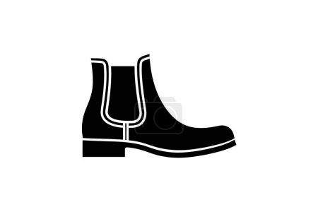 Ilustración de Sandalias de cuero Zapatos y calzado Color plano Icono conjunto aislado sobre fondo blanco plano vector de color ilustración Pixel perfecto - Imagen libre de derechos