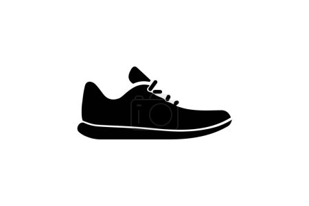 Illustration for Sports Shoes and footwear Flat Color Icon set isolated on white background flat color vector illustration Pixel perfect - Royalty Free Image