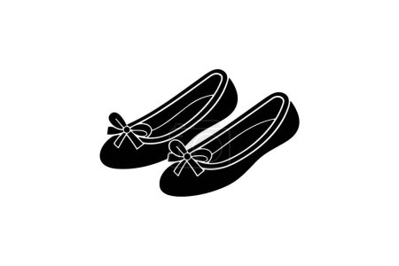 Téléchargez les illustrations : Jaune Penny Mocassin Mocassin Chaussures et chaussures Flat Color Icône mis isolé sur fond blanc illustration vectorielle de couleur plate Pixel parfait - en licence libre de droit