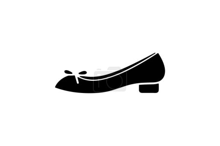 Téléchargez les illustrations : Brown Penny Mocassins Chaussures et chaussures Flat Color Icône mis isolé sur fond blanc illustration vectorielle de couleur plate Pixel parfait - en licence libre de droit