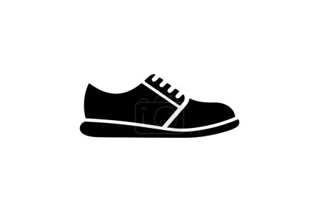 Ilustración de Rosa Chunky Sneakers Zapatos y calzado Color plano Icono conjunto aislado sobre fondo blanco plano vector de color ilustración Pixel perfecto - Imagen libre de derechos