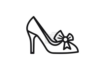 Téléchargez les illustrations : Chaussures et chaussures de course bleues Icône de couleur plate isolée sur fond blanc illustration vectorielle de couleur plate Pixel parfait - en licence libre de droit