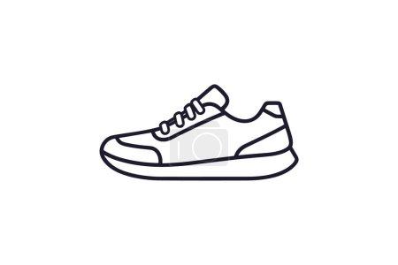Téléchargez les illustrations : Jaune Tassel Mocassins Chaussons Chaussures et chaussures Couleur Plate Icône mis isolé sur fond blanc illustration vectorielle couleur plate Pixel parfait - en licence libre de droit