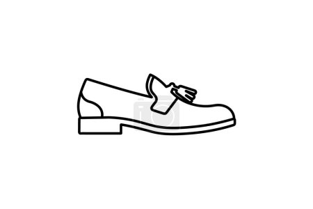 Ilustración de Ballet Planos Zapatos y calzado Plano Color Icono conjunto aislado sobre fondo blanco plano vector ilustración Pixel perfecto - Imagen libre de derechos