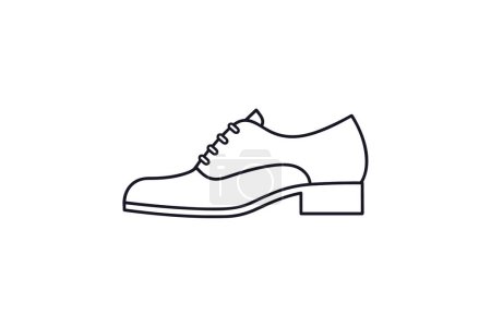 Ilustración de Naranja Mesh Sneakers zapatos de mujer y calzado Color plano Icono conjunto aislado sobre fondo blanco plana vector de color ilustración Pixel perfecto - Imagen libre de derechos