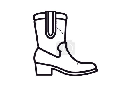 Ilustración de Rosa Slip-On Flat Sneakers zapatos de mujer y calzado Flat Color Icon conjunto aislado sobre fondo blanco plana vector ilustración Pixel perfecto - Imagen libre de derechos