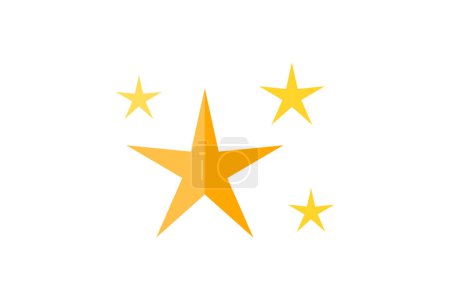 Illustration for Stars, Star clusters, Cosmic illumination, Astral phenomena, flat color icon, pixel perfect icon - Royalty Free Image