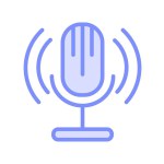 Podcasts icon, podcasting, audio, show, talk duotone line icon, editable vector icon, pixel perfect, illustrator ai file