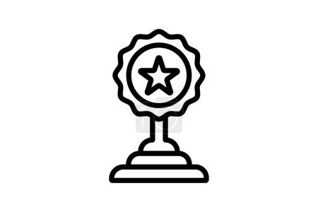 Recognition Award icon, award, honor, symbol, achievement, editable vector, pixel perfect, illustrator ai file