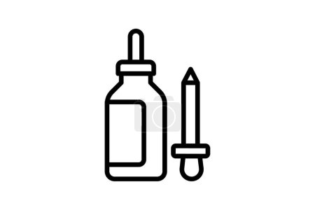 Beauty Serums icon, serums, skincare, beauty, products, editable vector, pixel perfect, illustrator ai file