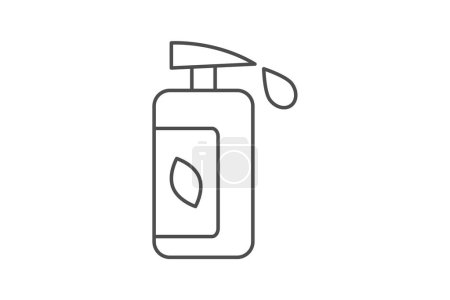 Illustration for Beauty Cleansers icon, cleansers, skincare, face, beauty, editable vector, pixel perfect, illustrator ai file - Royalty Free Image