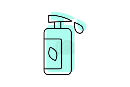 Beauty Cleansers icon, cleansers, skincare, face, beauty, editable vector, pixel perfect, illustrator ai file