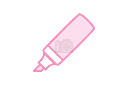 Beauty Highlighters icon, highlighters, makeup, face, glow, editable vector, pixel perfect, illustrator ai file