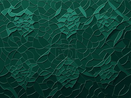 Photo for Broken glass tile and mosaic background. Vector illustration - Royalty Free Image
