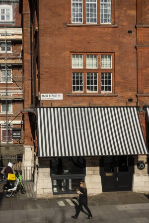 Photo for Duke Street Corner, near Oxford Street, Mayfair, London - Royalty Free Image