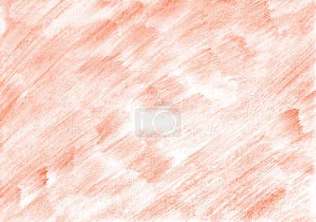 Photo for Abstract background. Filled with the texture of pencil strokes. Peach fuzz color on a white background. The strokes are uneven. Somewhere the color is more saturated, somewhere less. Decor. - Royalty Free Image