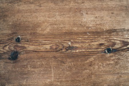 Photo for Old rustic wooden brown texture and backgound - Royalty Free Image