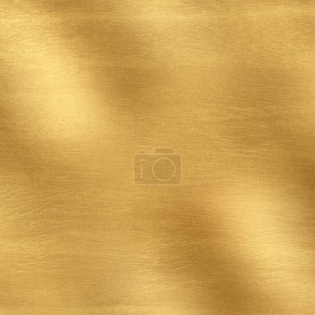 Photo for Gold background. Rough golden texture. Luxurious gold paper template for your design. 3D rendering Golden texture with pores. Gold foil texture. - Royalty Free Image