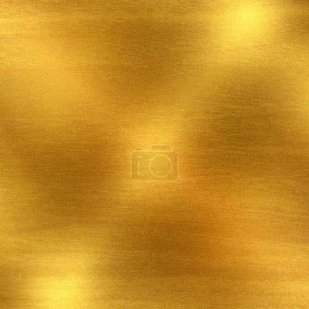 Photo for Gold background. Rough golden texture. Luxurious gold paper template for your design. 3D rendering Golden texture with pores. Gold foil texture. - Royalty Free Image