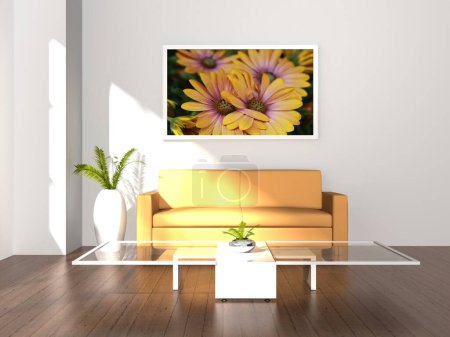 Photo for Living room interior design - Royalty Free Image