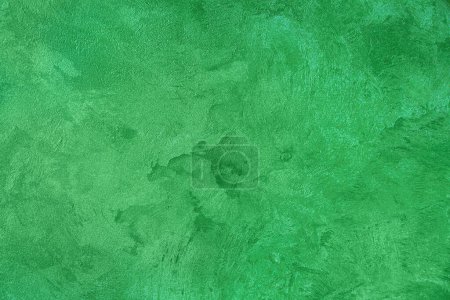 Photo for Green abstract background with place for text, texture pearl green background for design, text, advertising, decorative plaster texture for walls. - Royalty Free Image
