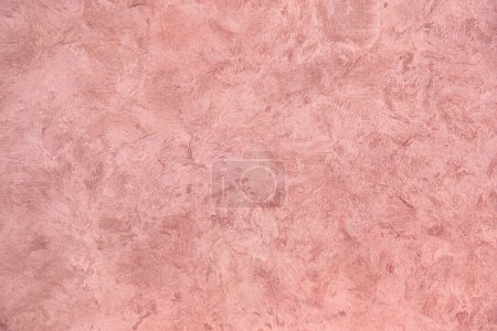 Photo for Terracotta abstract background with place for text, texture pearl terracotta background for design, text, advertising, decorative plaster texture for walls. - Royalty Free Image