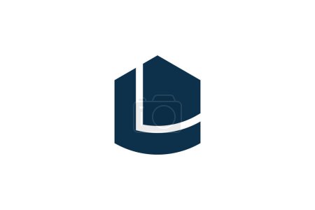 Letter L Real Estate Logo Design Template