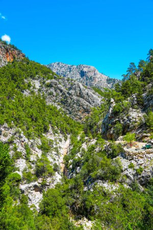 Photo for Goynuk Canyon near Kemer. Idyllic landscape with rocks and gorges. Nature in Turkey. - Royalty Free Image