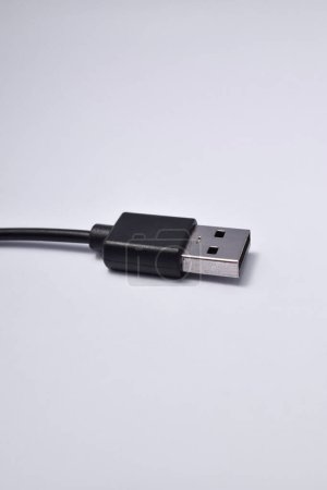 Foto de Standard USB type A isolated on a white background - Imagen libre de derechos