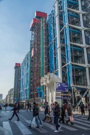 Photo for Pompidou Center building in Paris. High quality photo - Royalty Free Image