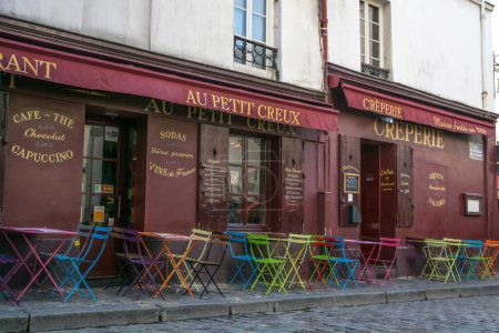 Foto de La vida cotidiana en las calles de París. Foto de alta calidad - Imagen libre de derechos