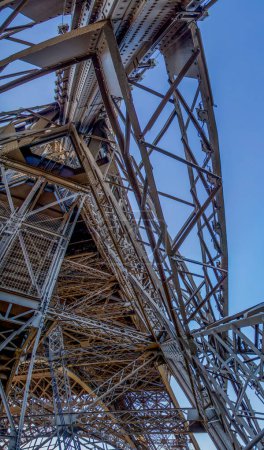 Photo for Detail of the structure of the Eiffel Tower. High quality photo - Royalty Free Image