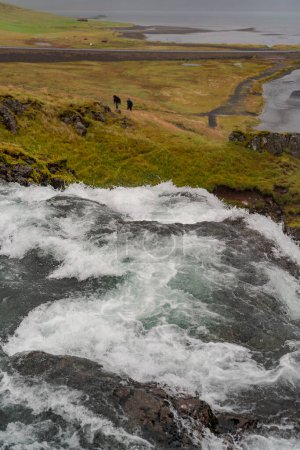 Téléchargez les photos : Cascade spectaculaire Seljalandsfoss en Islande. Photo de haute qualité - en image libre de droit