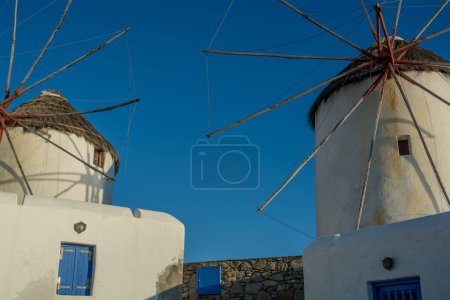Foto de Vistas del pueblo de Mykonos. Foto de alta calidad - Imagen libre de derechos
