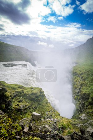 Photo for Spectacular Gullfoss waterfall in Iceland. High quality photo - Royalty Free Image