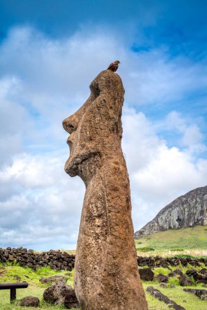 Photo for Moais in Tongariki, Rapa Nui, Easter Island. High quality photo - Royalty Free Image
