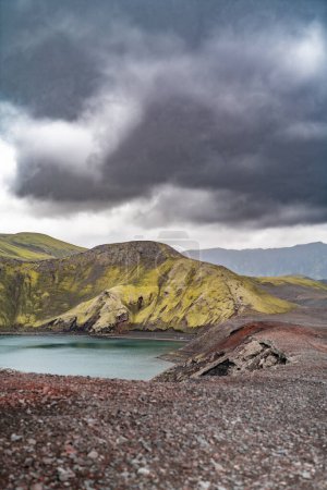 spektakuläre wilde Landschaft in Island. Hochwertiges Foto