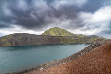 paysage sauvage spectaculaire en Islande. Photo de haute qualité