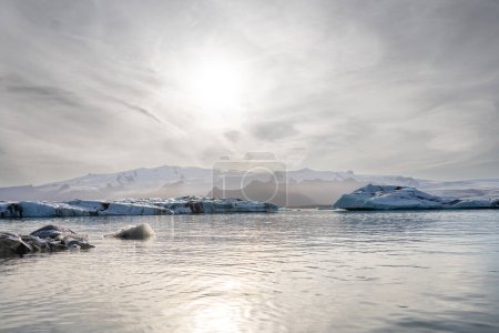 Photo for Horizon of icebergs in Iceland - Royalty Free Image
