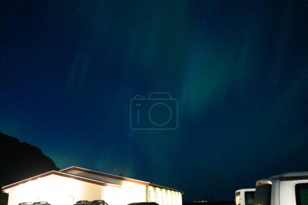 Foto de Aurora borealis on the sky of Iceland - Imagen libre de derechos